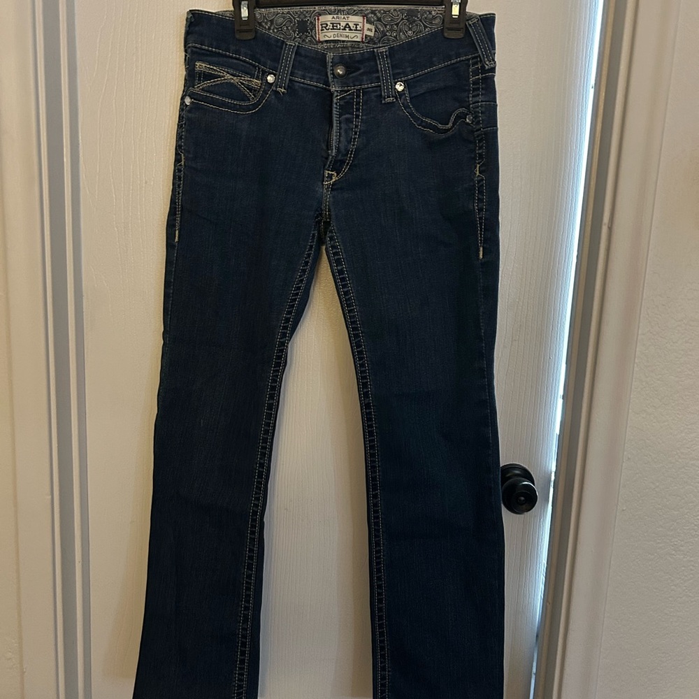 Ariat Women's Dark Blue Boot Cut Jeans